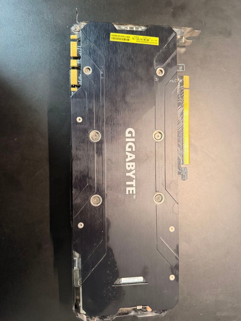 GIGABYTE GTX 1070TI 8GB GAMING 動作確認済
