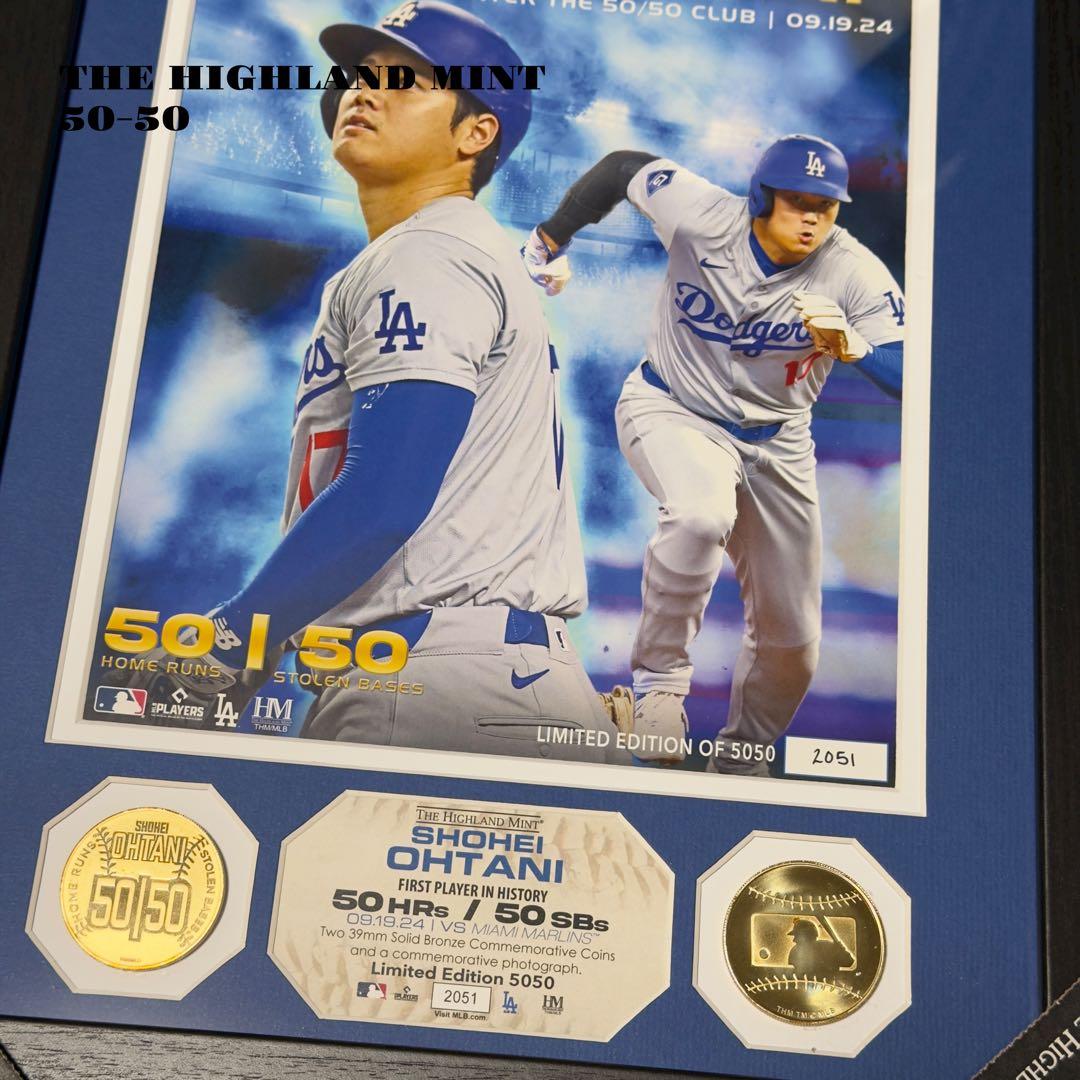 希少品！ THE HIGHLAND MINT ドジャース 大谷翔平 50-50