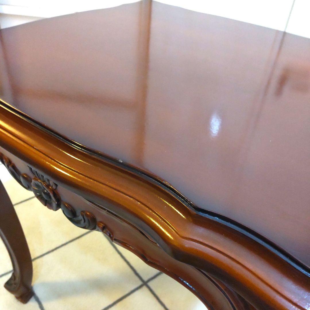 JAMページ 猫脚 アンティーク マホガニー家具 サイドテーブル