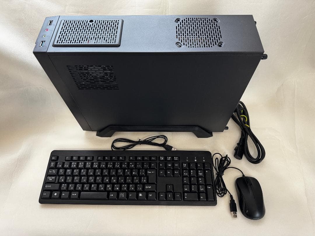 マイクロタワー型自作パソコン　第９世代Corei3　Windows11