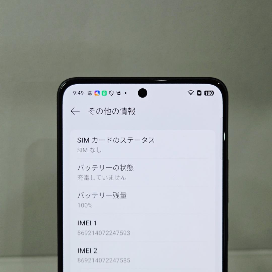 02 OPPO Reno11 A グリーン SIMフリー 美品