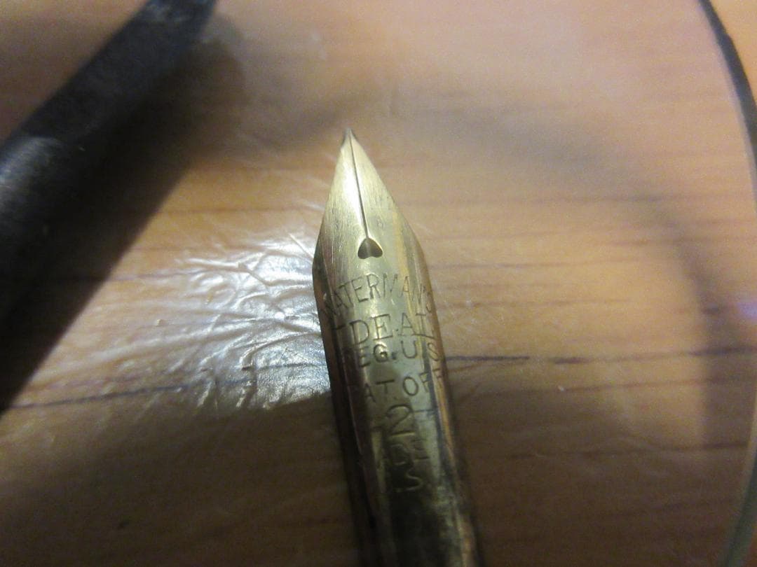 [Waterman] ウォーターマン 万年筆 レバーフィラー式 14K 訳あり