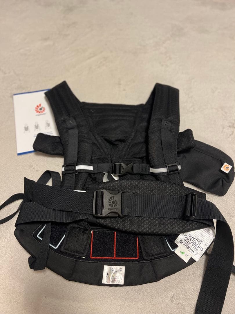 エルゴブリーズ　エルゴドリーム　ブラック 抱っこ紐 メッシュ素材