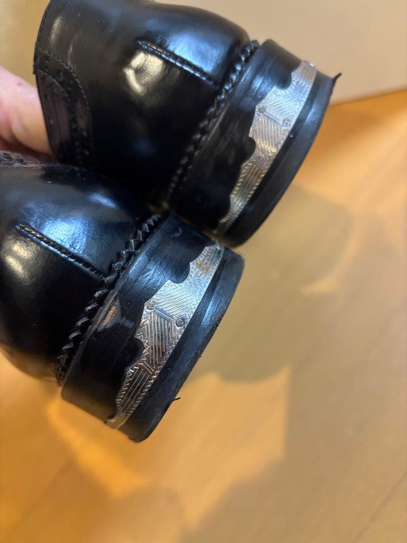 TOGA VIRILS ブラック ドレスシューズ