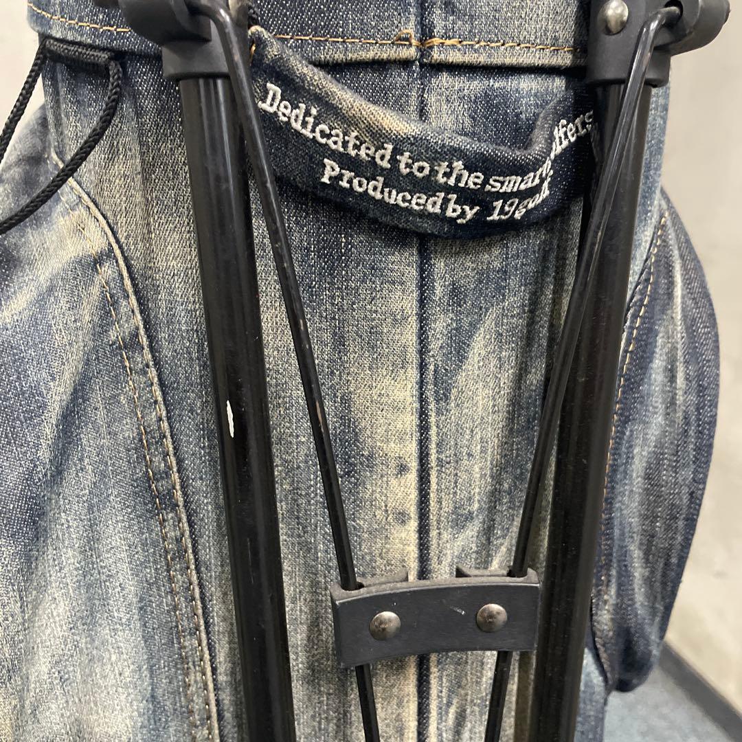 19golf デニムキャデイバッグ(色落加工)8.5インチ