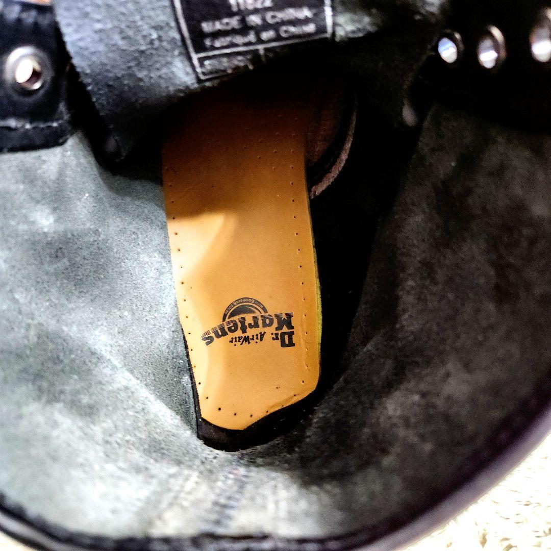 C*e様 希少　ドクターマーチン　本革　8ホール　ブーツ　ブラック　UK10　2