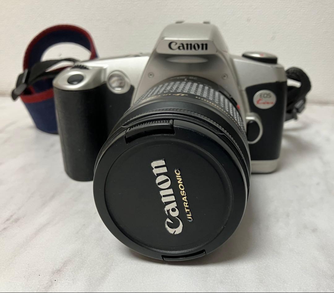 ジャンク★Canon　EOS　Kiss　フィルムカメラ　レンズ2本　バック付