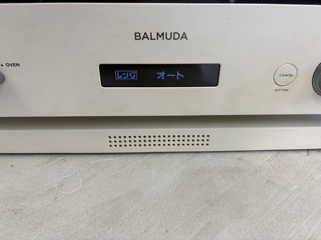 BALMUDA オーブンレンジ K04A-WH