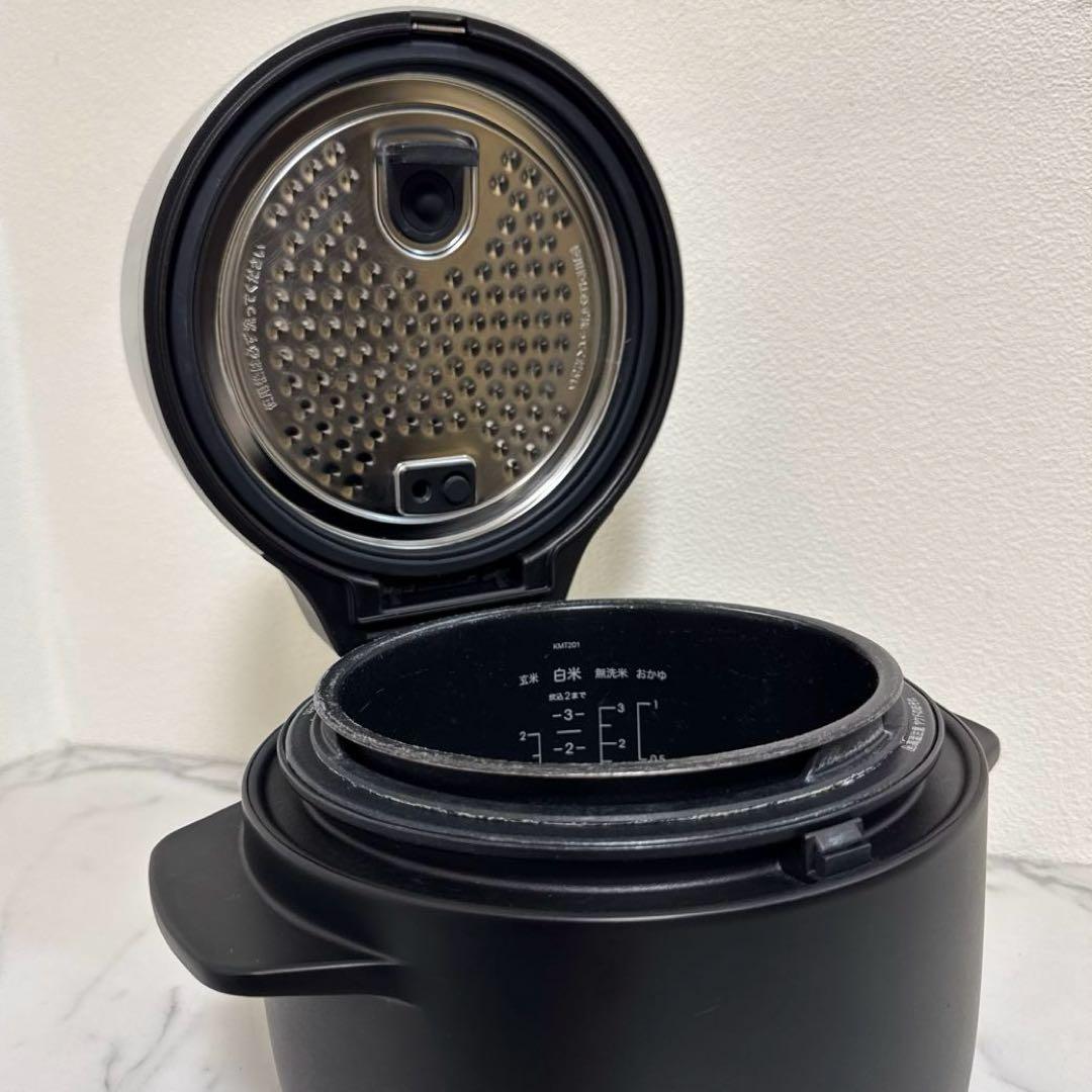 送料込 BALMUDA ザ ゴハン 3合炊き電気炊飯器 The Gohan