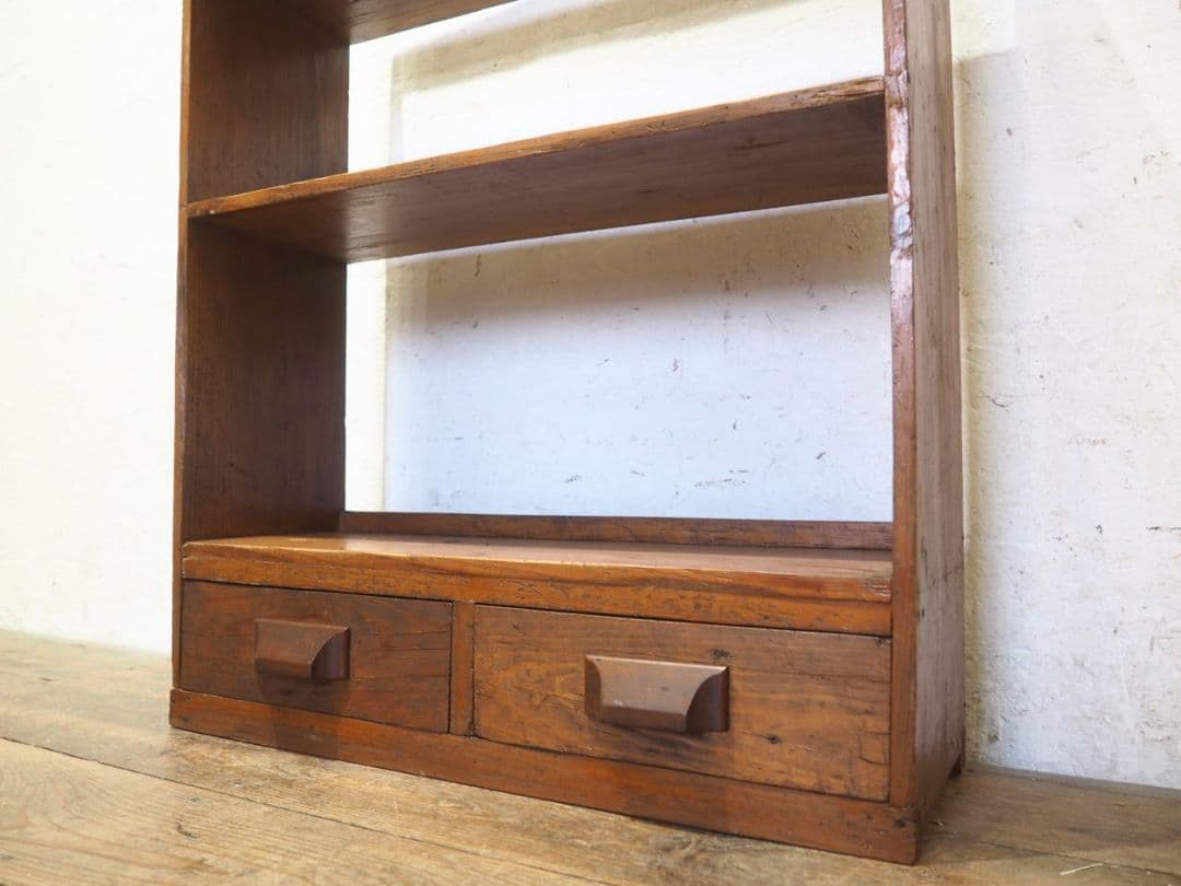 1260 ヴィンテージ　オープンラック　飾り棚　収納棚　本棚　レトロ　店舗什器