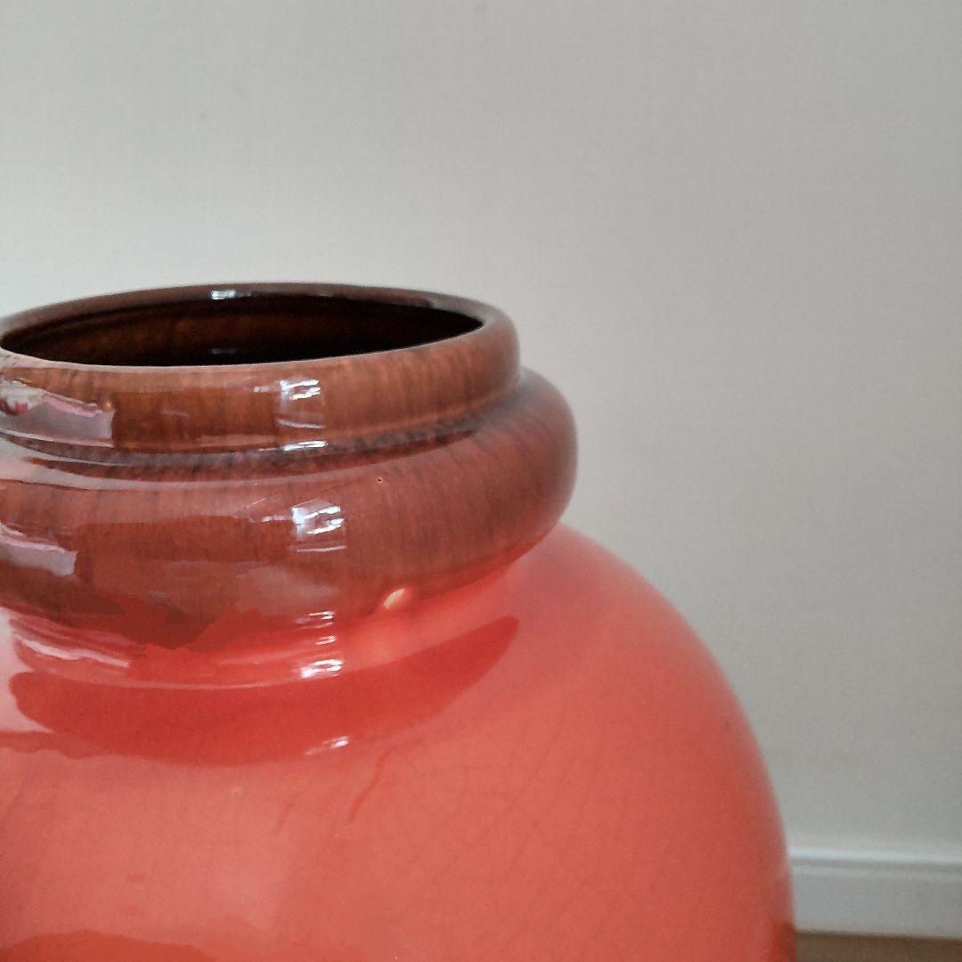 大型花器　西ドイツ製　ファットラバ　W.GERMANY　フラワーベース　42cm