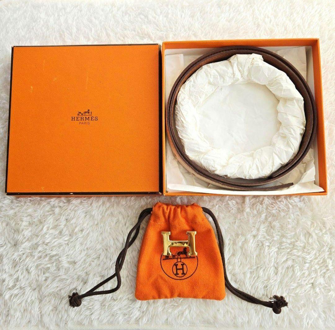 ⭐️希少⭐️ 美品 エルメス ミニミニコンスタンス リバーシブル ベルト□F70