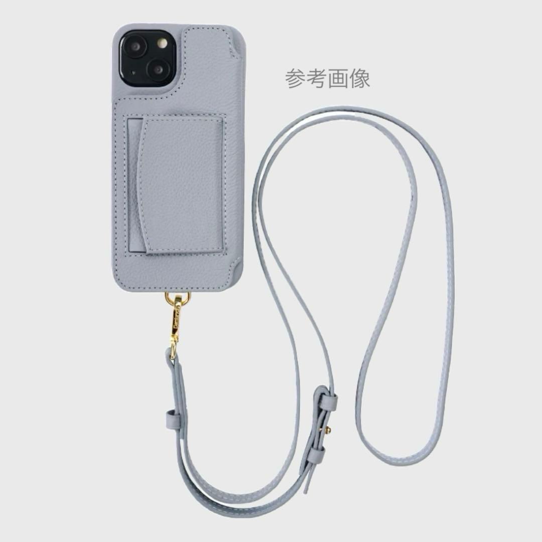 DEMIUスマホケースiPhone14/16e財布機能付ストラップ130㎝箱なし