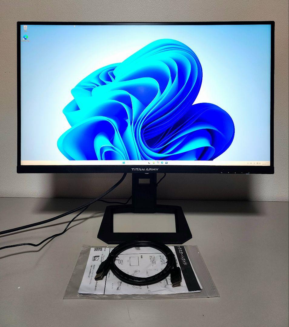 Titan Army 27型 P275MV 4K 144hz 量子ドットモニター