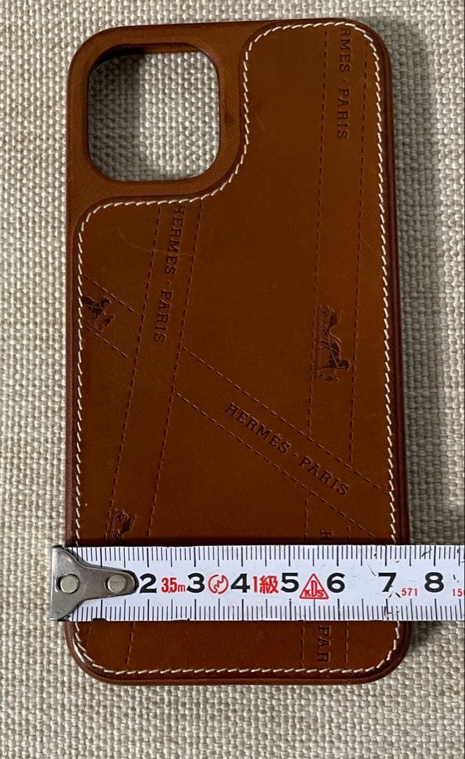 【美品週末値下げ中】HERMES iPhone レザーケース