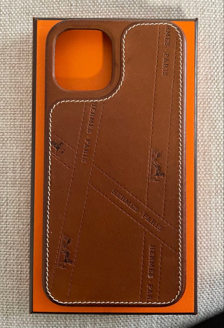 【美品週末値下げ中】HERMES iPhone レザーケース