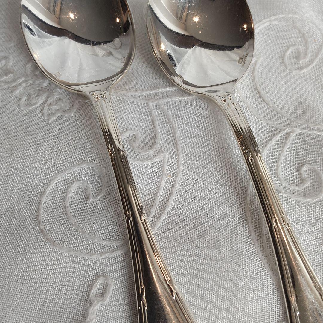 クリストフル　リュバン　レア　スプーン　シルバー　コンソメスプーン