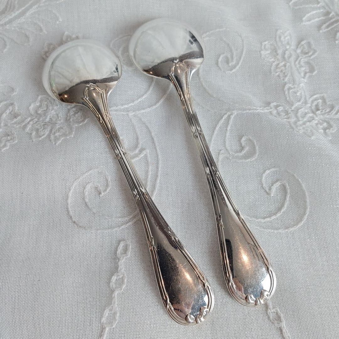 クリストフル　リュバン　レア　スプーン　シルバー　コンソメスプーン