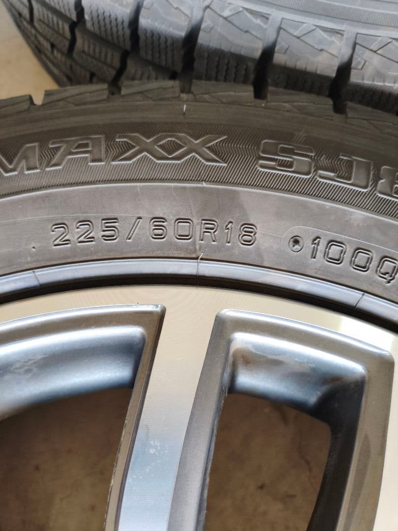  X3.X4 MAK　スタッドレスタイヤ・ホイールセット　4本