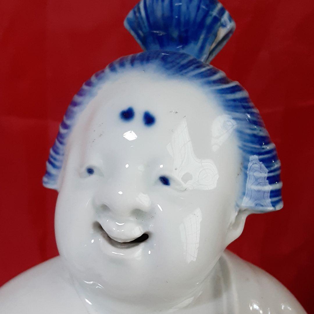 平戸焼　お福人形　三河内焼