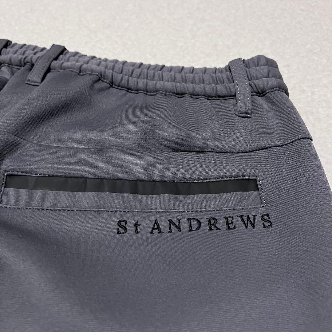 St ANDREWS セントアンドリュース ゴルフパンツ グレー L ストレッチ