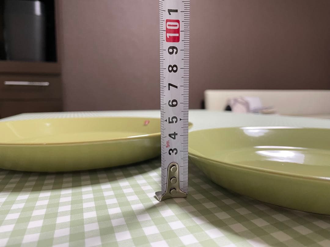 【廃盤品】イッタラ　ティーマ　オリーブグリーン　4枚+1枚セット