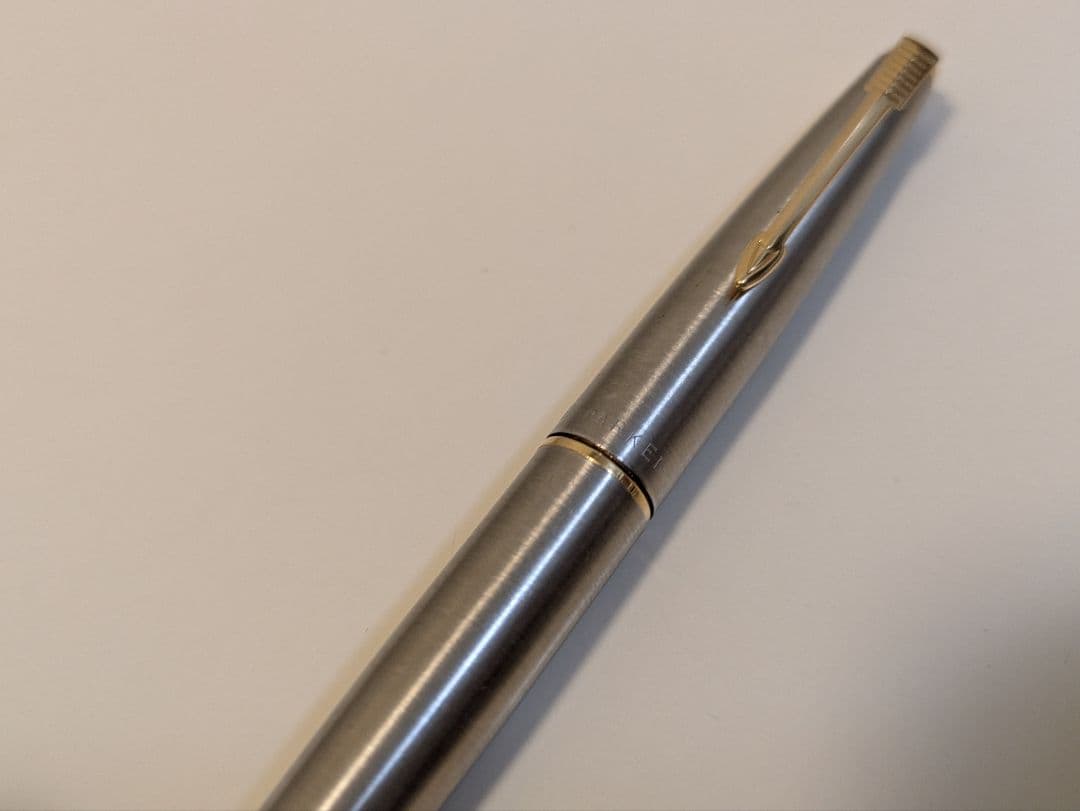 パーカー PARKER シルバー 金属製 万年筆