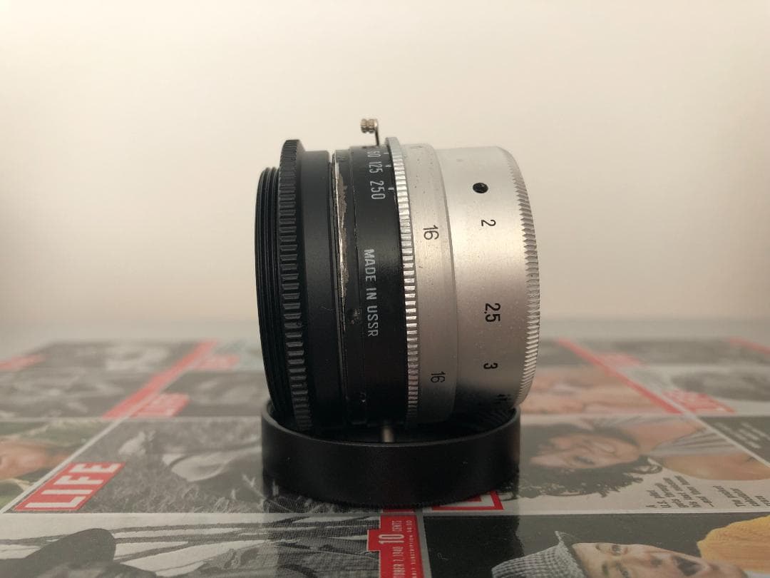 LOMO SMENA 8M T-43 40mm F4 M42マウント 改造レンズ