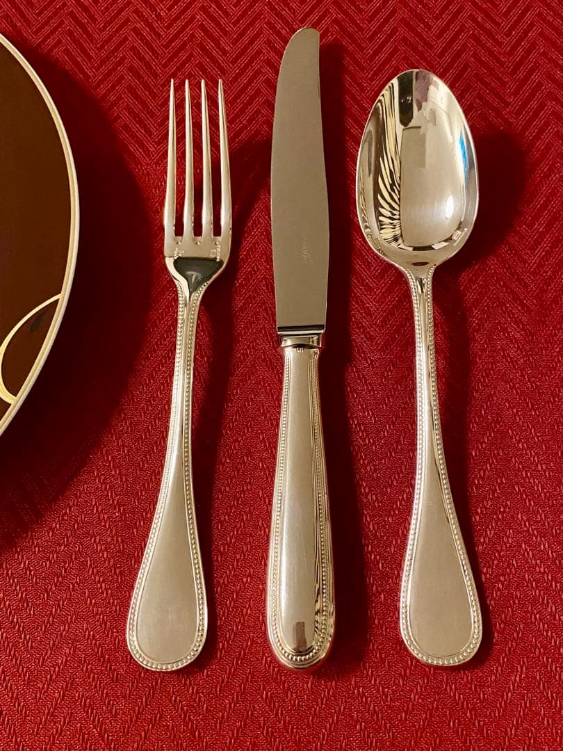 【やっちゃんさま専用商品】クリストフル パール カトラリーセット