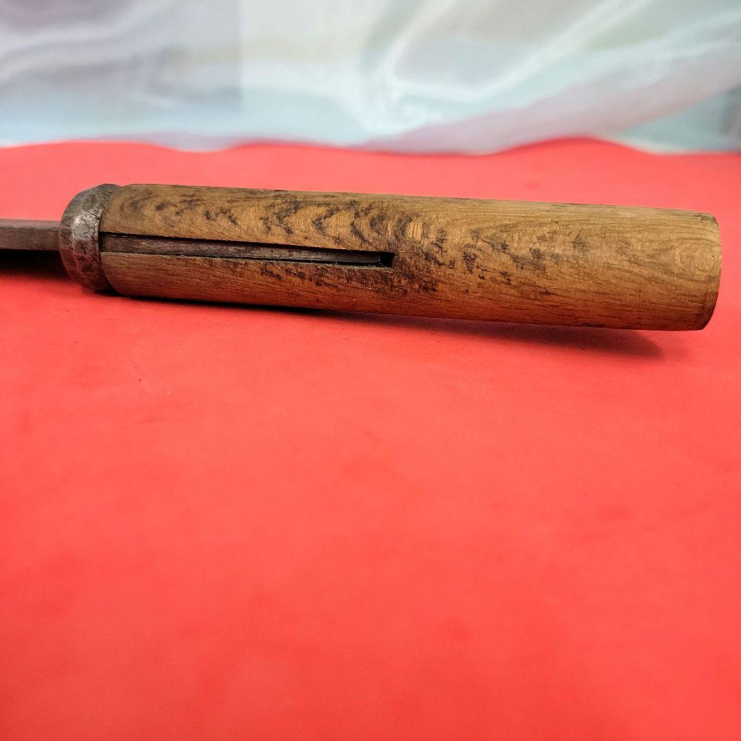 古式百錬　土佐　名匠　武峰作　アンティーク　ナタ　鉈　狩猟刀