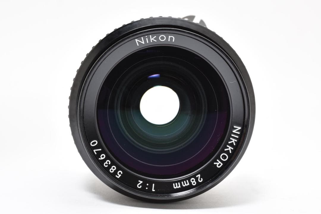 ★美品★ニコン Nikon AI-S NIKKOR 28mm f2 #1557