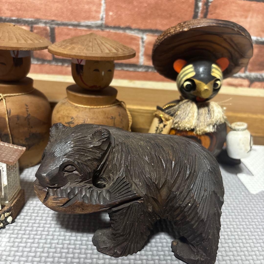 こけし他置物　16点