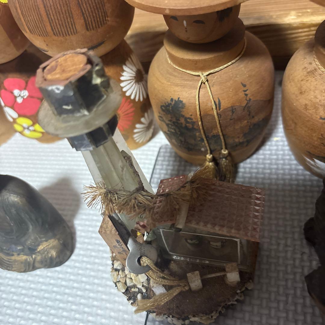 こけし他置物　16点