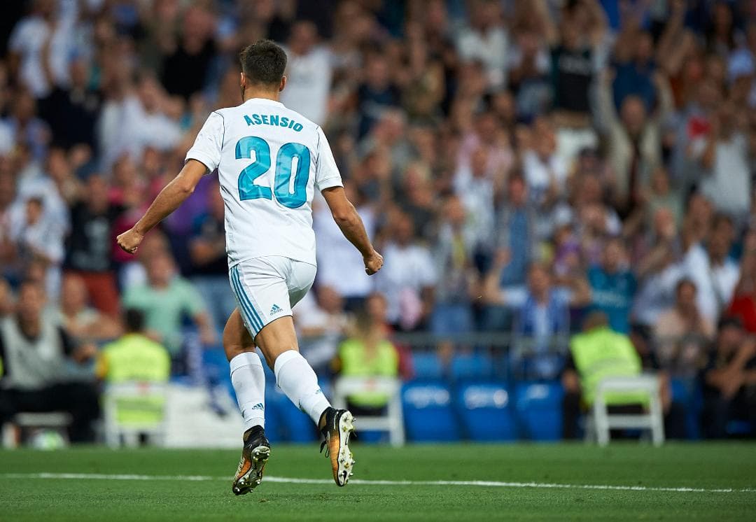 【希少・リーガ用】レアル・マドリード 17-18 アセンシオ ユニフォーム