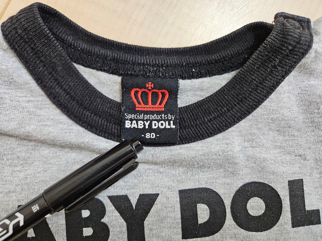 BABY DOLL ミッキーマウス Tシャツ 80