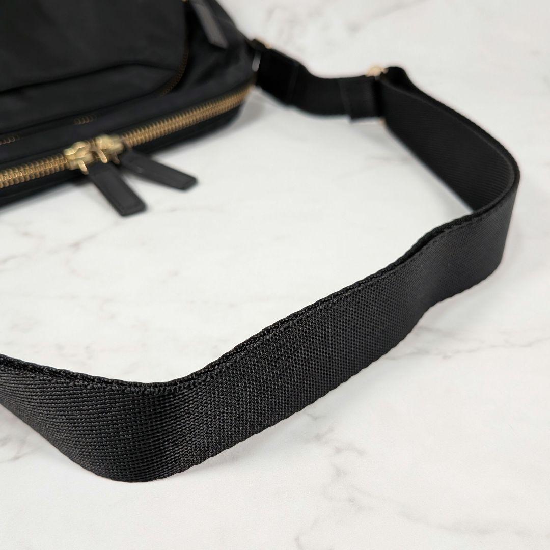 agnes.b アニエスベー ショルダーバッグ ブラック FT03-04