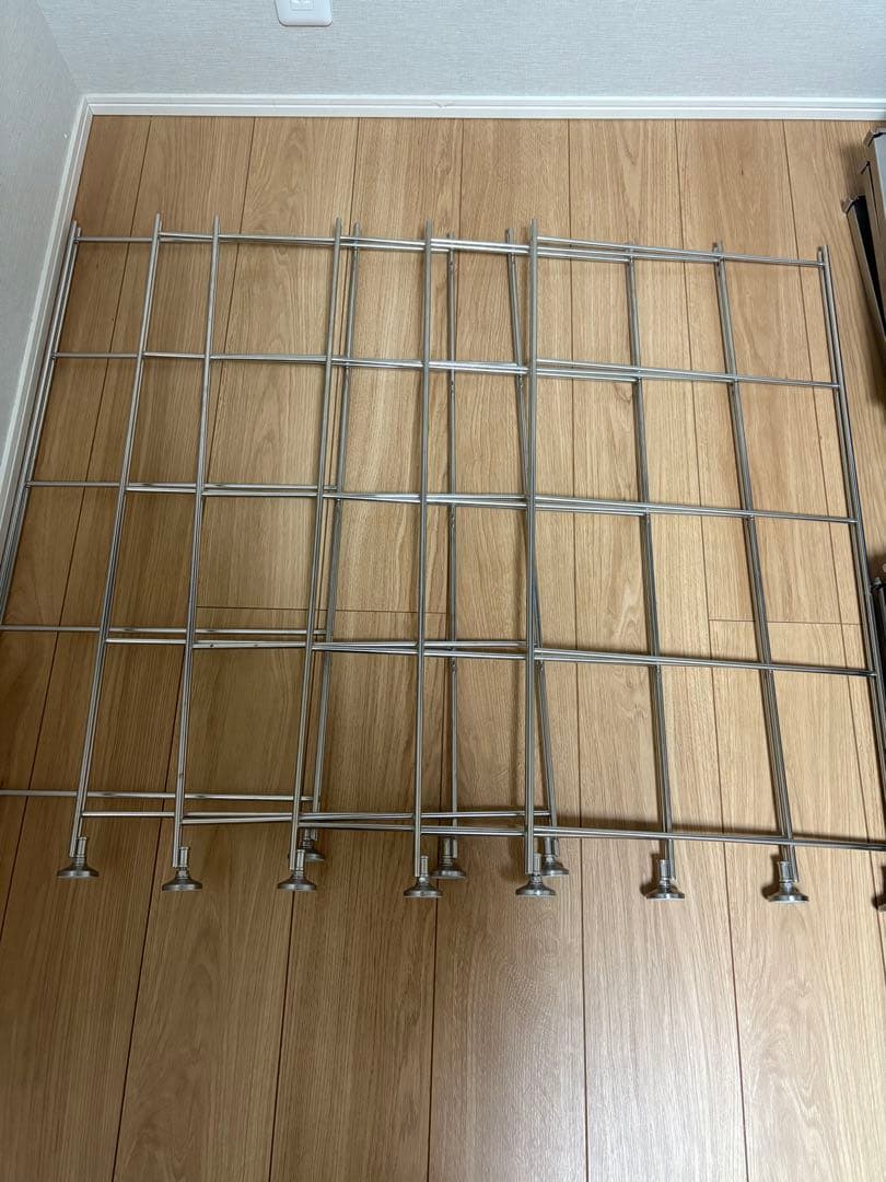 aーーa 無印良品　ステンレスユニットシェルフ　セット