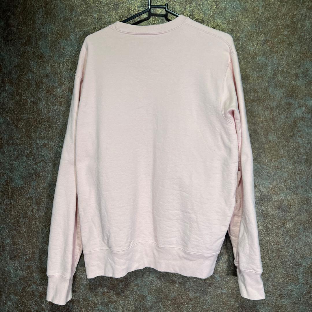 【美品】supreme スウェット　ピンク　裏起毛