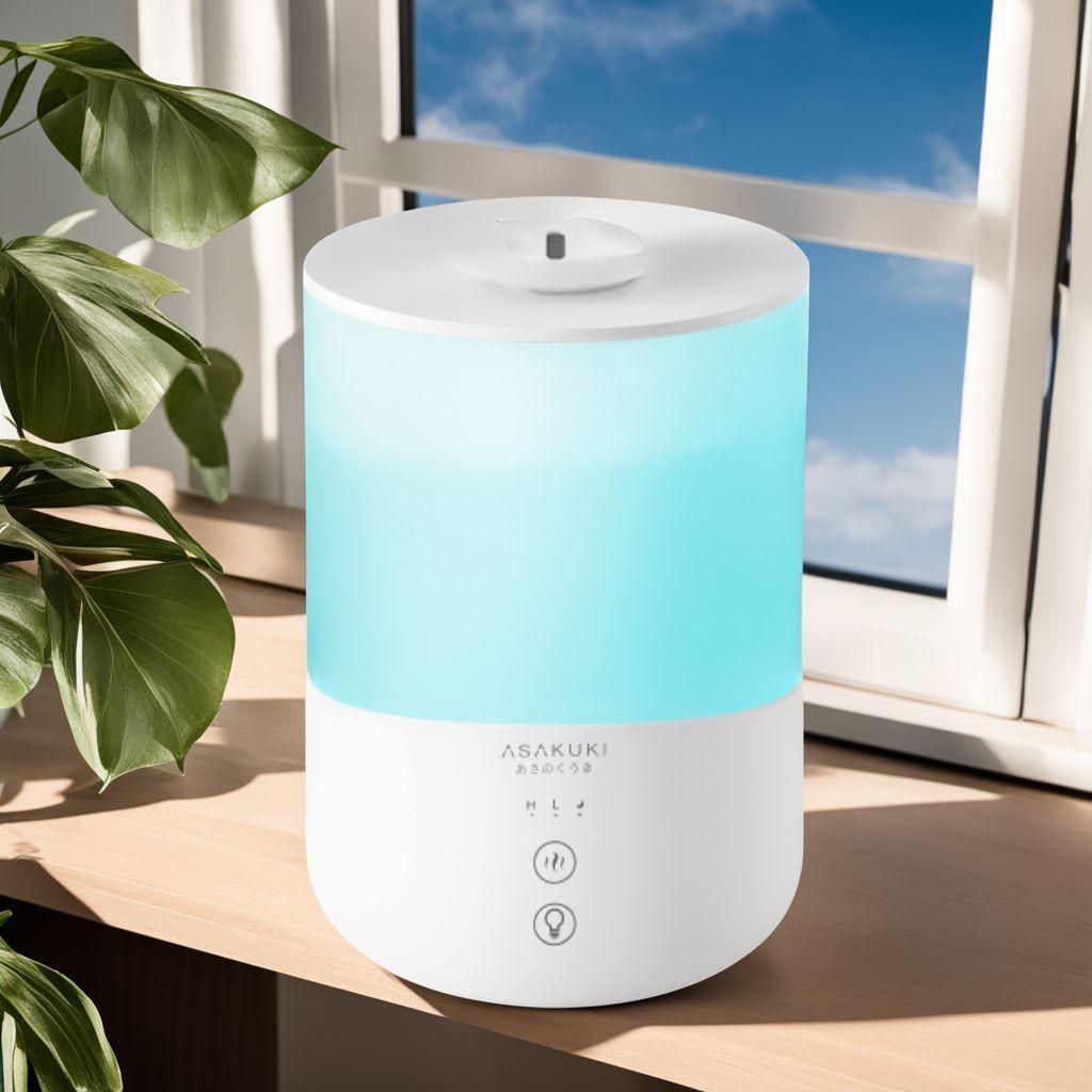 加湿器 お手入れ簡単 上から給水 大容量25L 7色ライト アロマ