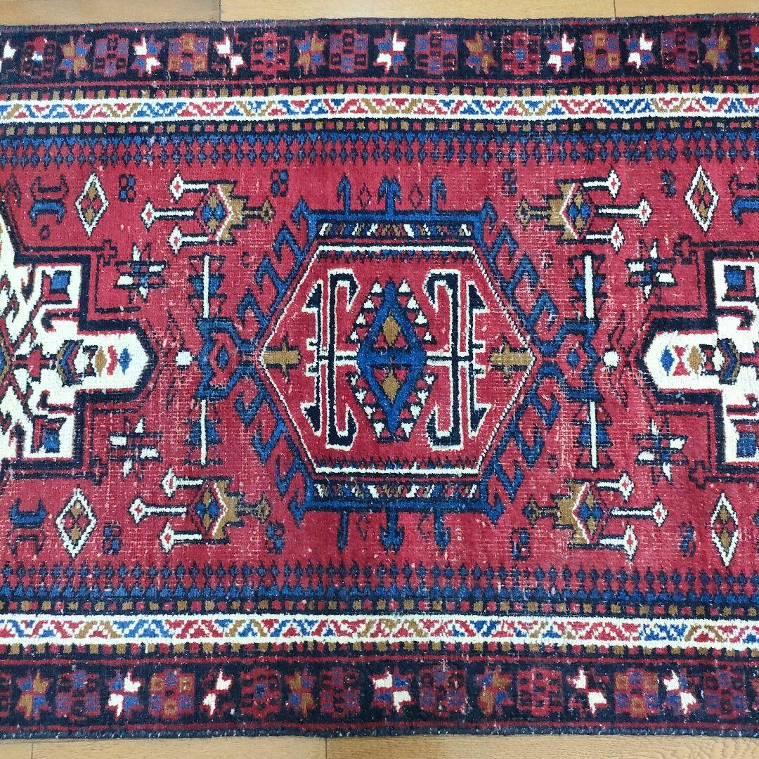 ヴィンテージラグ　トライバルラグ　インド産