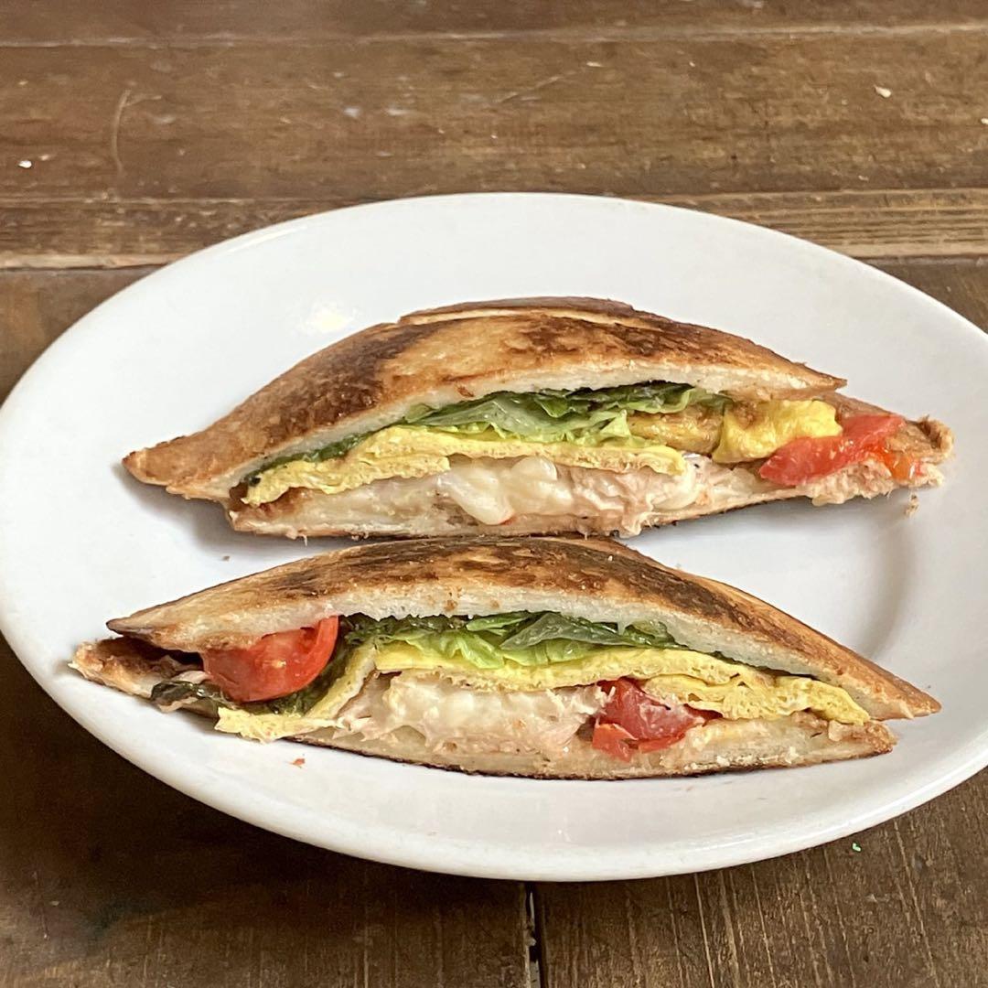 UFOパン ホットサンドメーカー ミニフライパン 両面焼き 直火専用 18cm