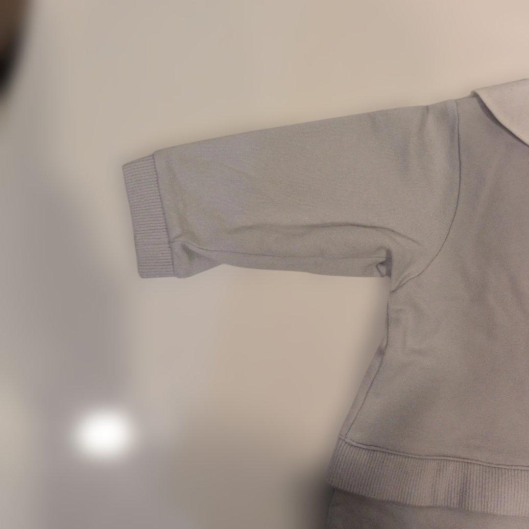 familiar ブルー ロンパース 70　水通しのみ✨️