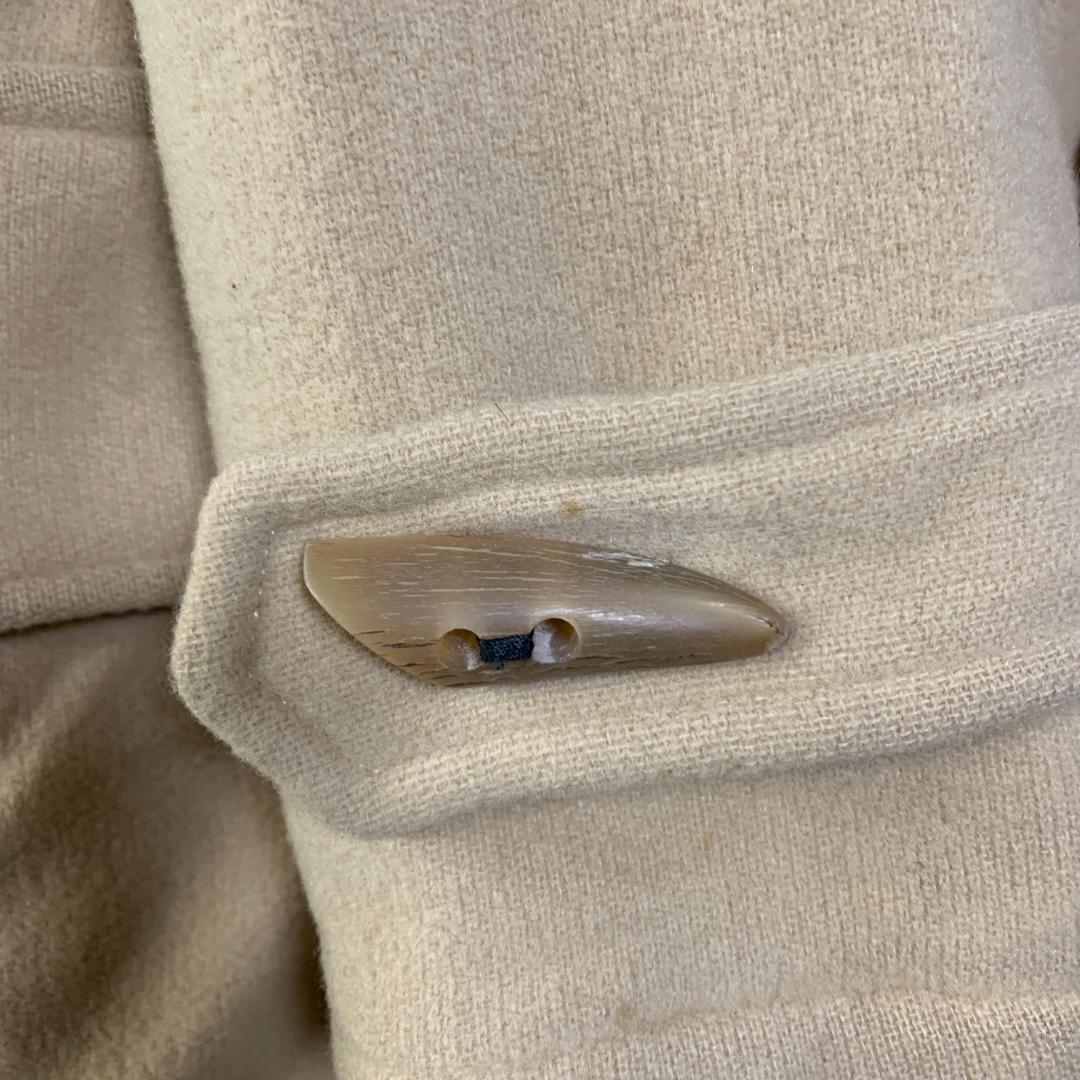 ダッフルコート イッセイミヤケ ベージュ サイズ9 キルティング 古着