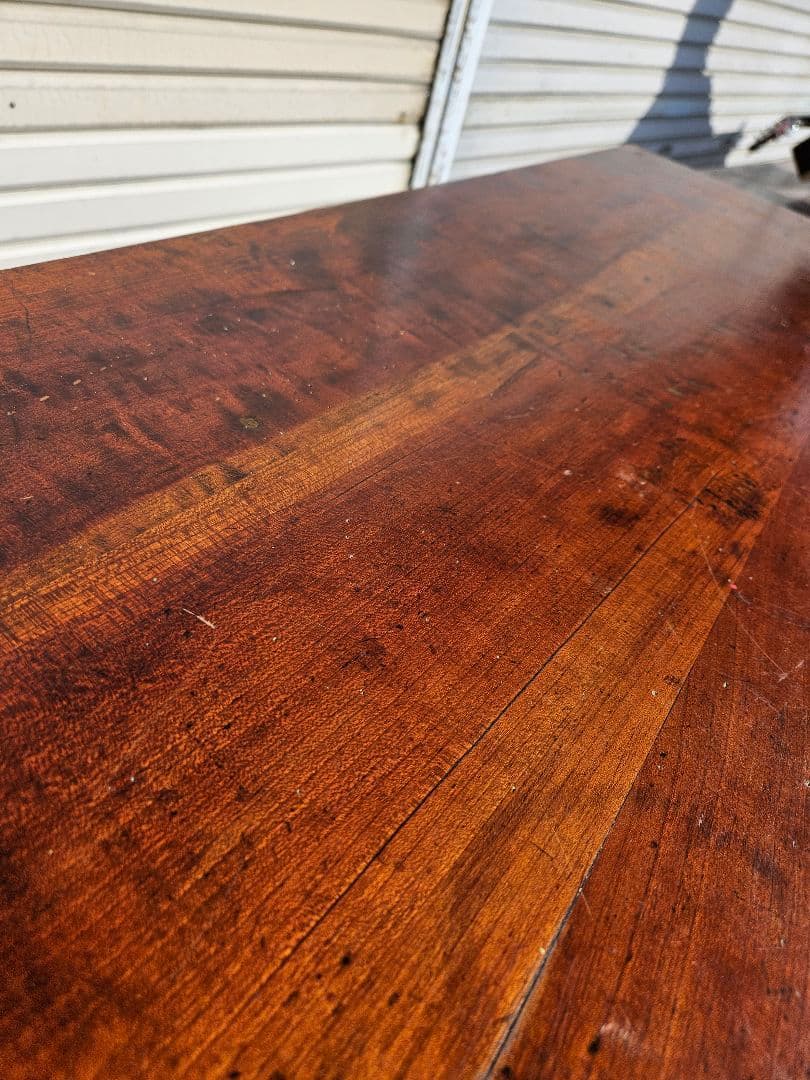 日本のアンティーク 欅の古いチェスト 無垢材 洋箪笥 引出し 収納 古家具