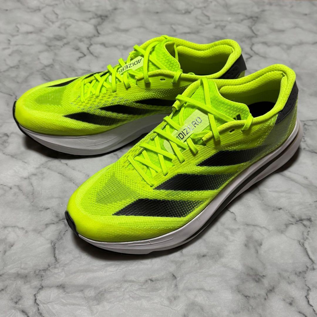 美品☆adidas ADIZERO アディゼロ SL 2 27.5cm