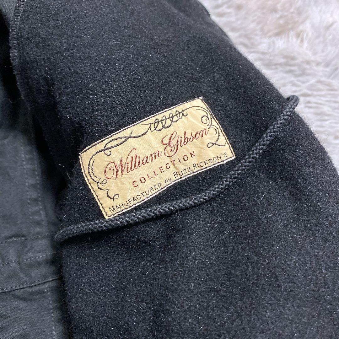 バズリクソンズ ウィリアムギブソン M-51 モッズコート　黒L