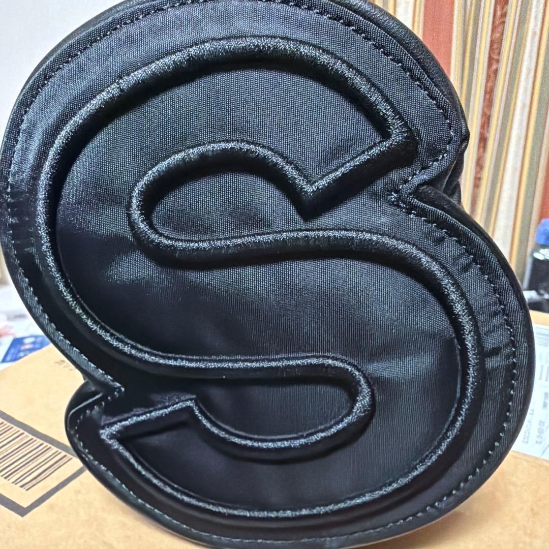 sacai ブラック ナイロン巾着