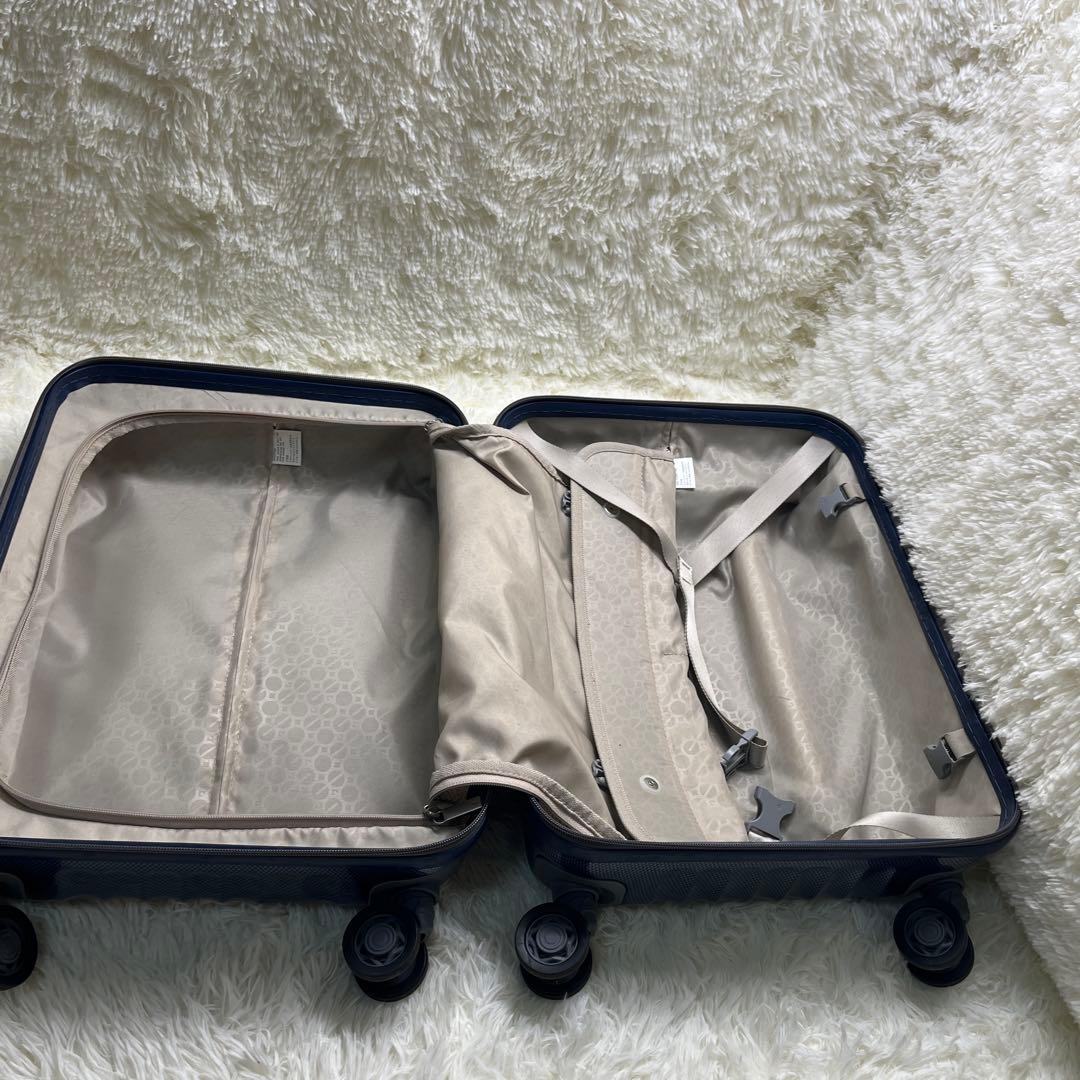美品 ace. エース スーツケース 33L 機内持ち込みTASロック ネイビー