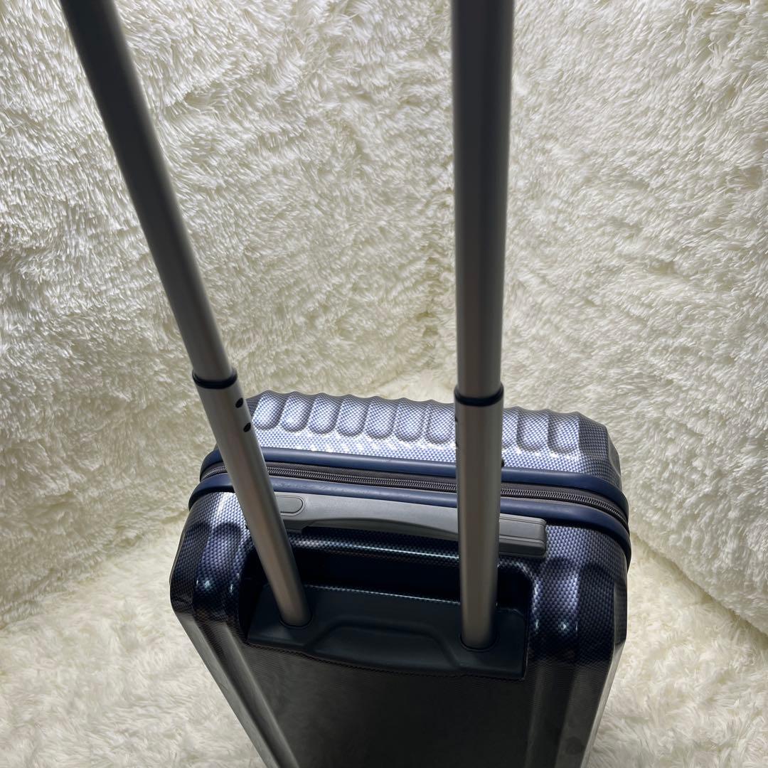 美品 ace. エース スーツケース 33L 機内持ち込みTASロック ネイビー