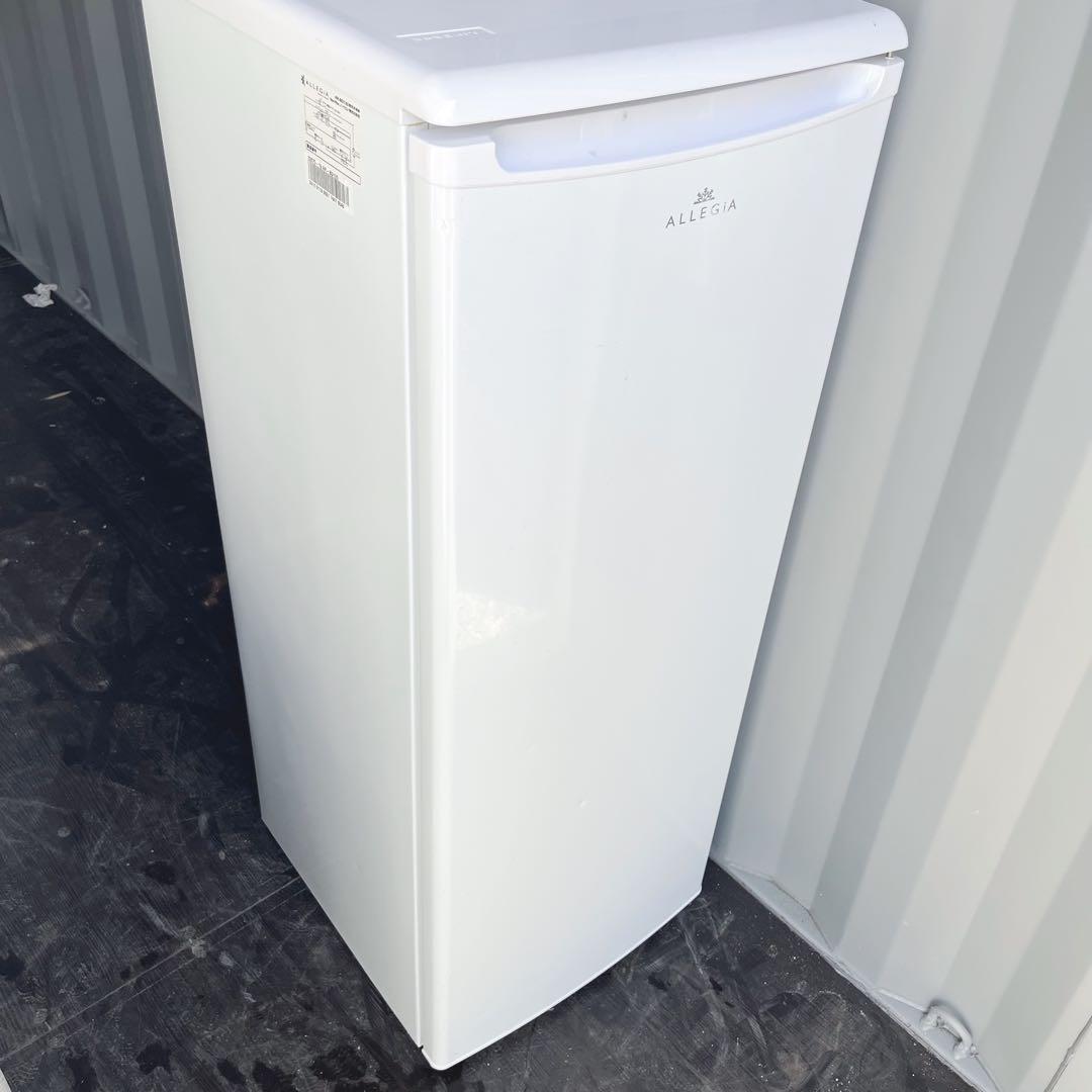 105取付無料！アレジア 4段引き出し付き冷凍ストッカー 107L冷凍庫